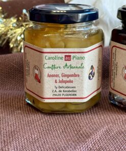 Confiture Ananas, Gingembre & Jalapeño