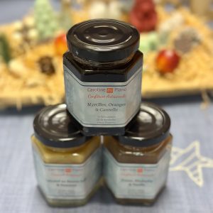 Confiture Myrtille, Orange & Vanille