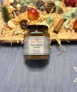 Confiture Poire, Rhubarbe & Vanille