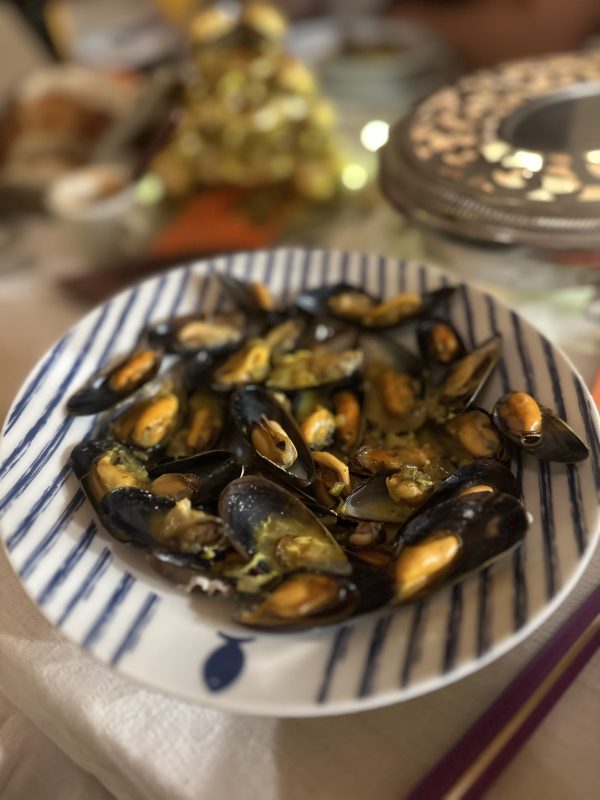 Mouclade au Curry Vert